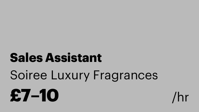 Sales Assistant