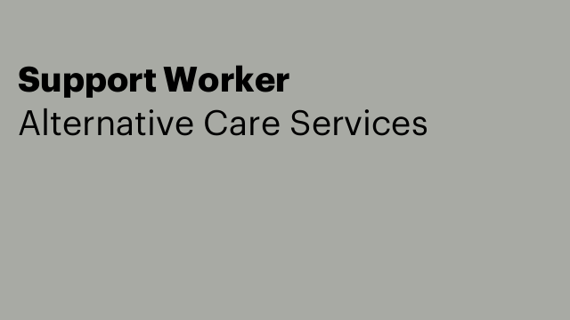 Support Worker