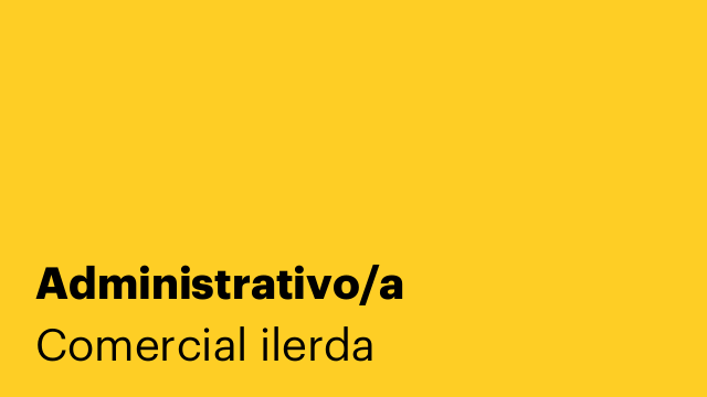 Administrativo/a