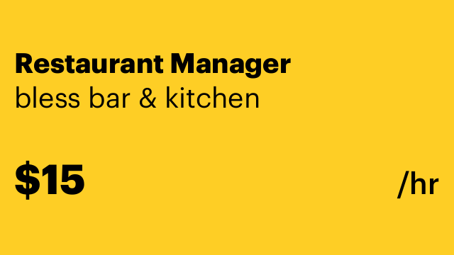 Restaurant Manager