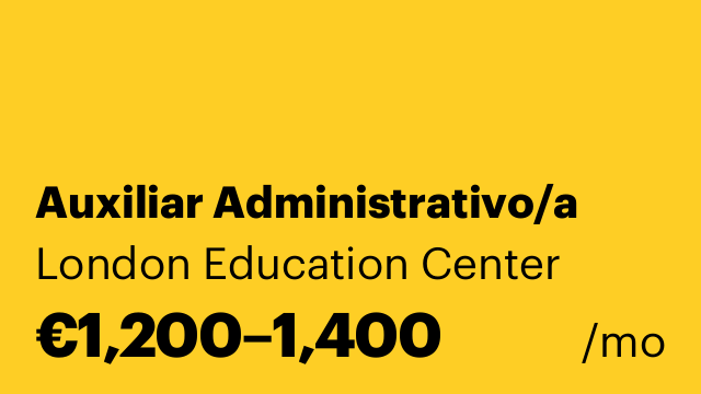 Auxiliar Administrativo/a