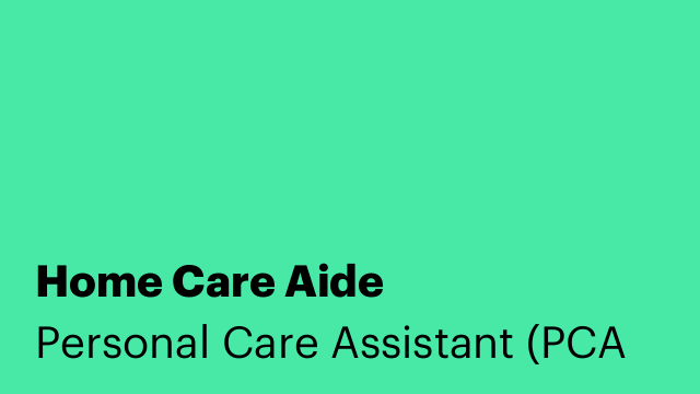 Home Care Aide