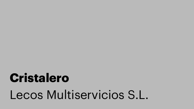 Cristalero
