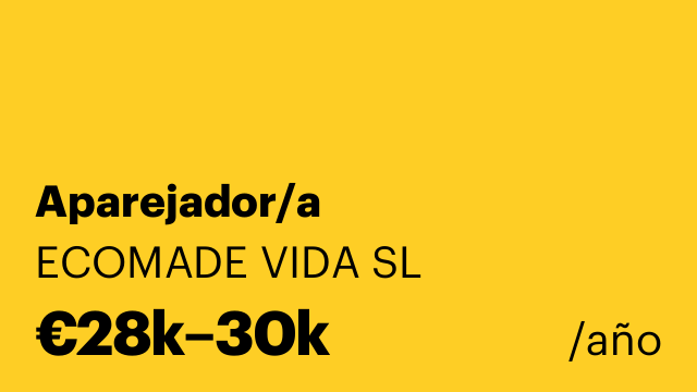 Aparejador/a