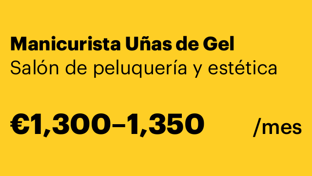 Manicurista Uñas de Gel