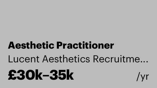 Aesthetic Practitioner