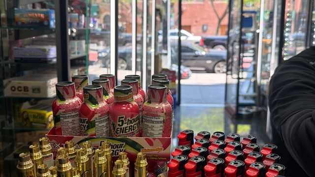 Sales cashier and restock person
