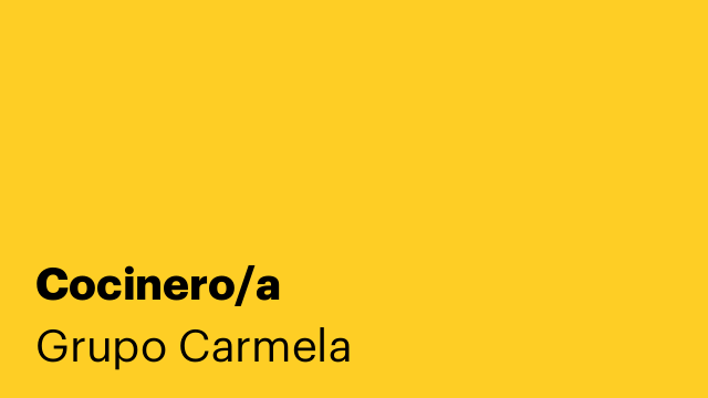 Cocinero/a