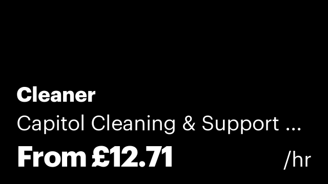 Cleaner