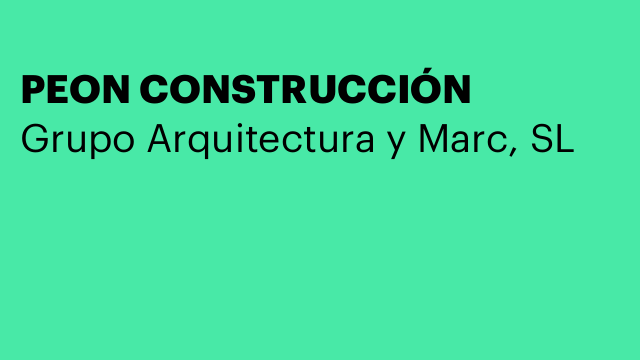 PEON CONSTRUCCIÓN