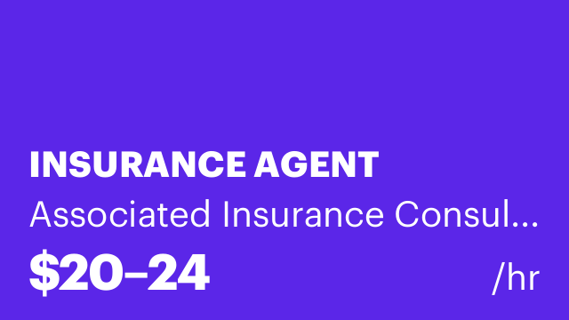 INSURANCE AGENT