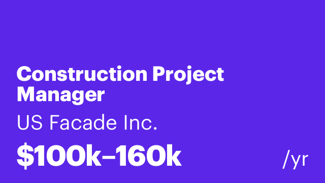 Construction Project Manager