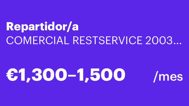 Repartidor/a