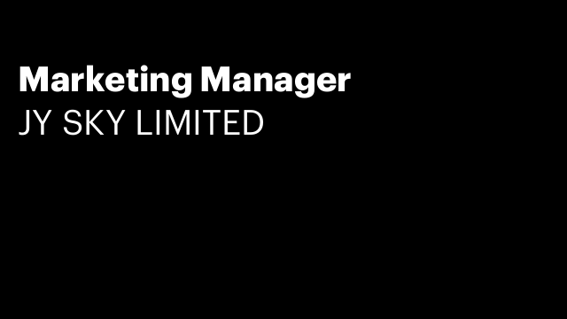 Marketing Manager