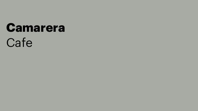 Camarera