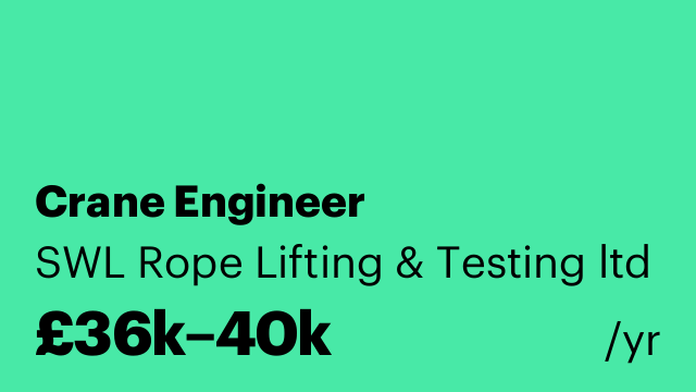 Crane Engineer