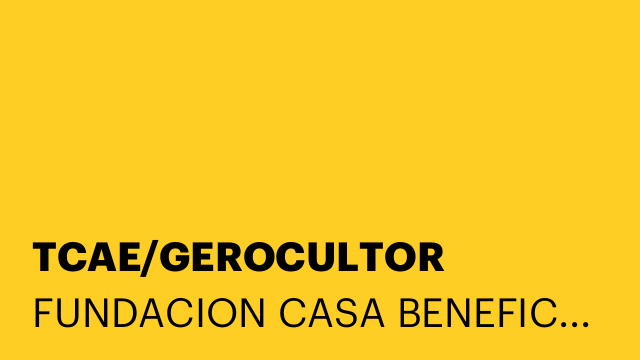 TCAE/GEROCULTOR
