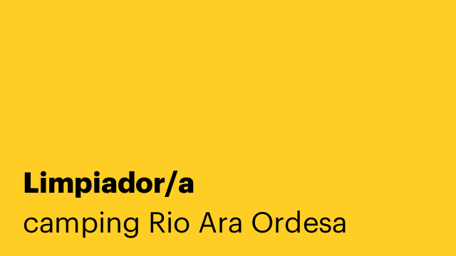 Limpiador/a