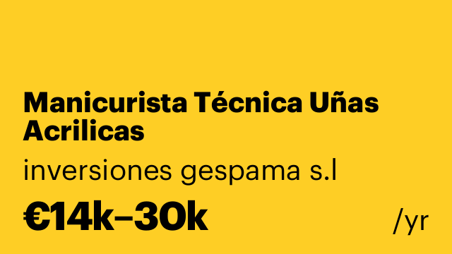 Manicurista Técnica Uñas Acrilicas