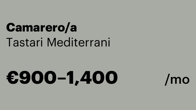 Camarero/a