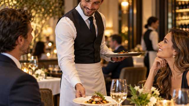 CAMARERO/A SALA POR 20H - 30H RECONOCIDO GRUPO GASTRONOMICO