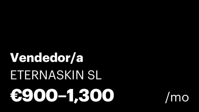 Vendedor/a