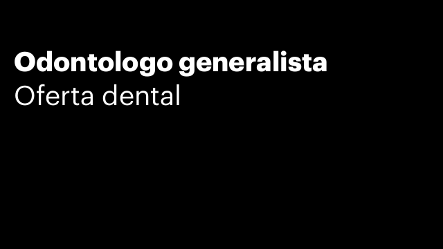 Odontologo generalista