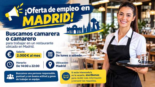 Camarero/a