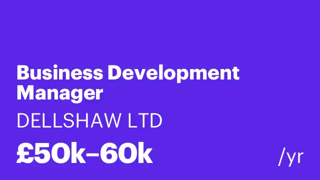 Business Development Manager