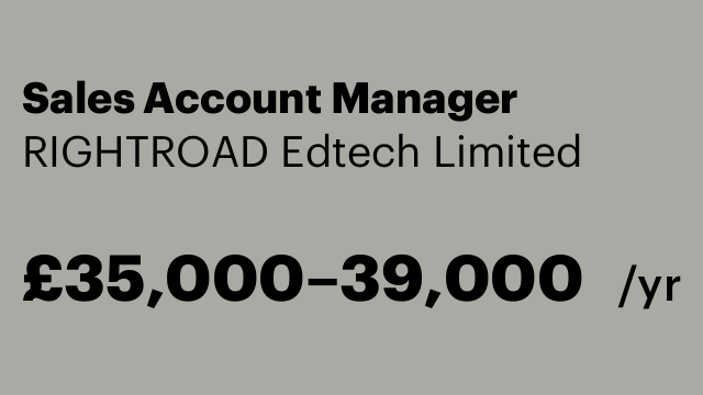 Sales Account Manager