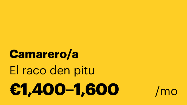 Camarero/a