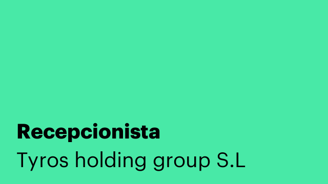 Recepcionista