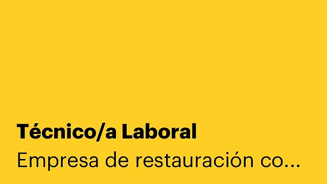 Técnico/a Laboral