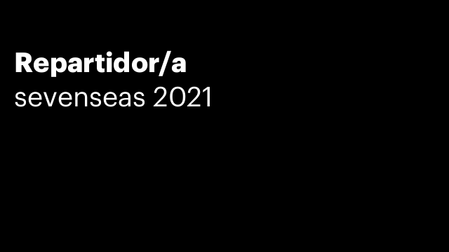 Repartidor/a