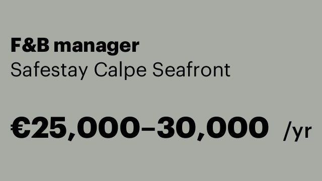 F&B manager