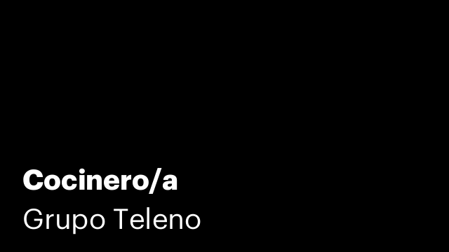 Cocinero/a