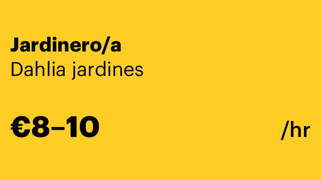 Jardinero/a