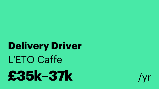 Delivery Driver