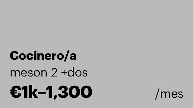 Cocinero/a