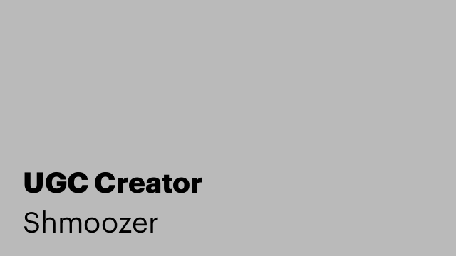 UGC Creator
