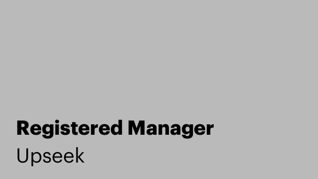 Registered Manager