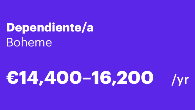 Dependiente/a