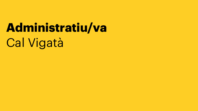 Administratiu/va