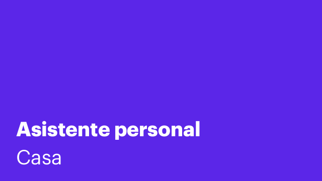 Asistente personal
