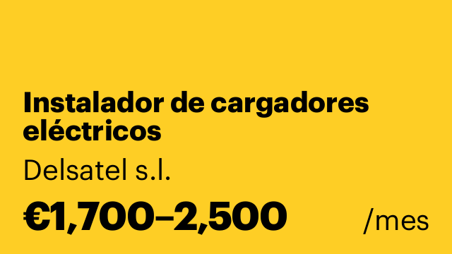 Instalador de cargadores eléctricos