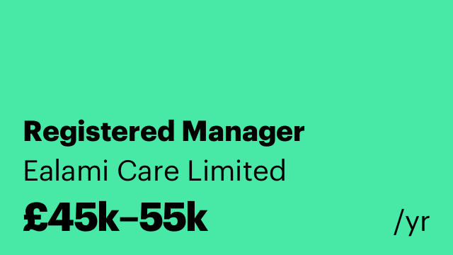 Registered Manager