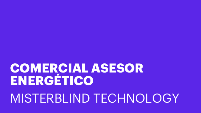 COMERCIAL ASESOR ENERGÉTICO