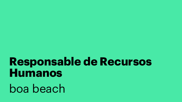 Responsable de Recursos Humanos