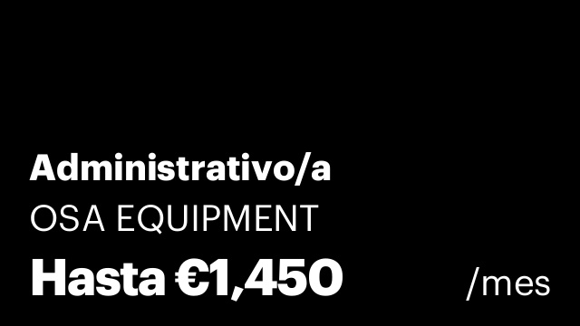 Administrativo/a