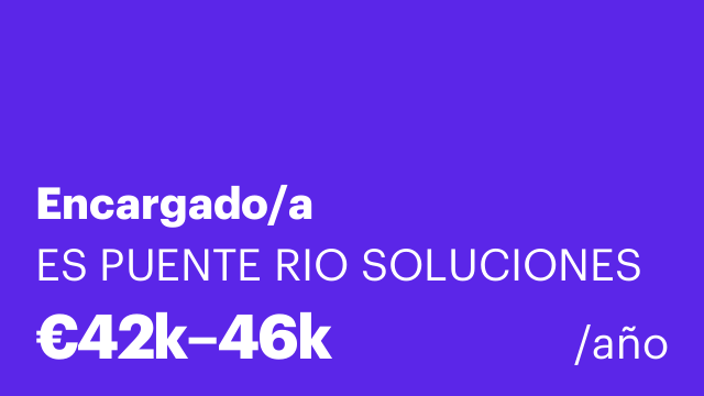 Encargado/a